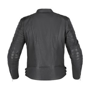 Nouvelle Arrivée Haute Qualité 2026 – Blouson en Cuir Véritable Style Motard à Fermeture Éclair, Meilleure Vente en Gros - Product Image 6