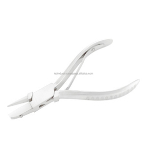 Alicates de punta de cadena de nailon de 120mm, herramientas de joyería de plástico y acero inoxidable con logotipo personalizado para fundición de moldes - Product Image 6