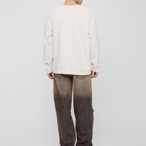 Sweat-shirt polaire pour homme à prix de gros, mode hiver, personnalisé, léger, respirant, 100% coton, écologique, séchage rapide, avec poches - Product Image 4