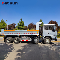 Secsun Nouveauté Chargeur-benne électrique grand format diesel 4x4 3t 5t 17 tonnes avec grue