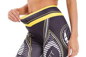 Women Gym Yoga Leggings High Waist Printed Scrunch Workout <b>Pants</b> for Fitness Training & Sports Activewear Clothing - Product Image 3