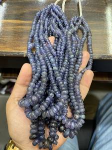 Premium Tanzanite <b>Beads</b> Natural <b>Blue</b> Violet Gemstone Drops for Necklace Bracelet Jewelry Making - Product Image 3