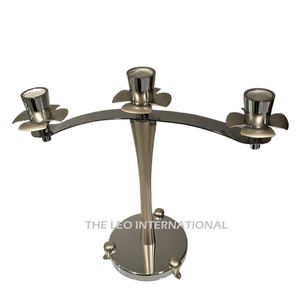 Nouveaux produits, porte-bougie décoratif personnalisé de style européen rustique, en béton, porte-bougie unique, paires de 3 - Product Image 5