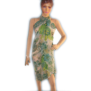 Dernière collection de paréos à imprimé floral, couleur et taille personnalisées, disponibles aux meilleurs prix depuis l'Inde, élégants et légers. - Product Image 1