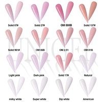 Ensemble de poudre de vernis acrylique et gel 3 en 1 Unigel pour usage en salon, non toxique, jusqu'à 98% de correspondance des couleurs, OEM/ODM personnalisé