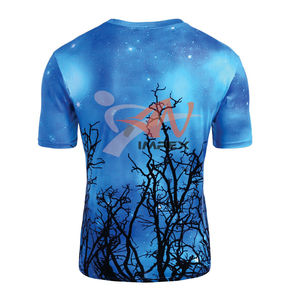 Camiseta de sublimación para hombre de alta calidad, muy vendida, ligera, precio razonable, tela suave, 100% algodón, camiseta estampada. - Product Image 3