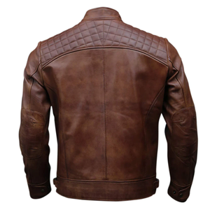 Gants de moto en cuir véritable pour homme, protection estivale, style streetwear, pour la course - Product Image 2