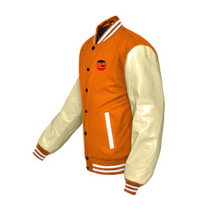 Comfortable Custom Made Design Letterman <b>Jacket</b> For <b>Men</b> <b>Long</b> Sleeves Breathable Winter <b>Jacket</b> For Online Sale By Burhan Sports - Product Image 4