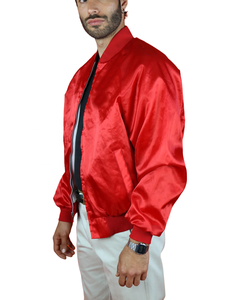 Chaquetas universitarias de satén personalizadas, ropa impermeable original y cómoda para hombre, chaquetas universitarias, chaqueta de fútbol al por mayor - Product Image 4