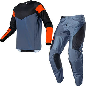 Combinaison de motocross sur mesure pour hommes, grande taille, été, coupe-vent, manches longues, impression par sublimation, respirante, tissu % polyester - Product Image 2