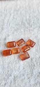 Pierre de soleil naturelle de qualité exceptionnelle et de catégorie AAA+, forme octogonale, taille 6x8 à 10x12 mm, pierre précieuse en vrac, pour la fabrication de bijoux. - Product Image 4