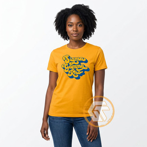 GREEK TREASURES Camiseta de Mujer con Cuello Redondo, Casual, Lisa, 100% Algodón, Manga Corta, con Logotipo, Transpirable, Antiarrugas, Verano, Ecológica - Product Image 4