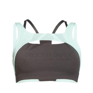 OEM Womens Performance <b>Bra</b> Athletic Training Top Premium <b>Stretch</b> Fabric Private Label Process Impex - Product Image 1