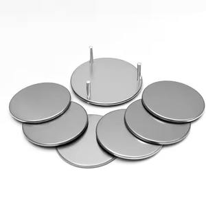 Ensemble de sous-verres en métal au fini classique pour porte-boissons, protection décorative de table - Product Image 6