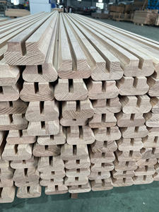 Barandilla de Escalera de Madera de Roble Blanco Sólido de 4200 mm de Longitud y 41 mm de Ranura, Antideslizante, para Escaleras Interiores - Product Image 3