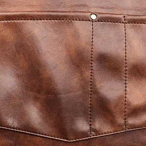 Professional Leather <b>Apron</b> Top Quality Wholesale Supply Personalized Logo Option Durable Cooking <b>BBQ</b> <b>Apron</b> New Arrival 2026 - Product Image 5