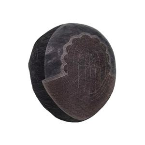 Peluca de Cabello Humano Remy con Ondas Corporales para Hombre Taz Hair BD THB 2025, 150% de Densidad, Frente de Encaje, Textura Lisa, Cabello Chino - Product Image 4