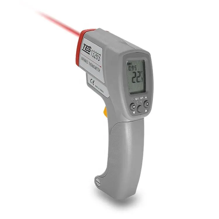 Termómetro infrarrojo TES-1326S, dispositivo Industrial