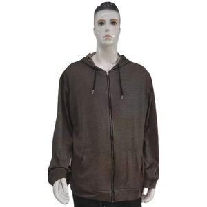 Sudadera con Capucha Unisex de Tela de Fibra Plateada con Protección EMF, Anti-Radiación Faraday, con Muestra Gratis - Product Image 5