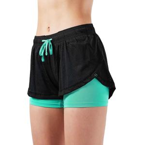 Shorts de course pour femmes, haute performance, flexibles, respirants, doux, séchage rapide, évacuation de l'humidité, durables, anti-odeurs. - Product Image 4