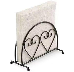 Support à serviettes en métal moderne et élégant pour table à manger et cuisine, support à mouchoirs élégant pour la maison, le bureau et le restaurant - Product Image 2