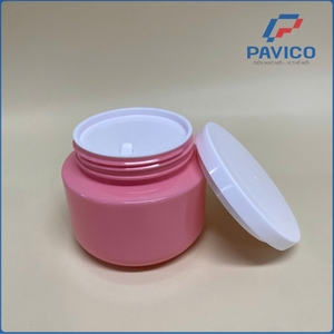 Bocaux ronds en PET de 250 ml avec bouchon à vis, impression par transfert thermique, pour médicaments, Pavico 68HT250, OEM/ODM du Vietnam - Product Image 5