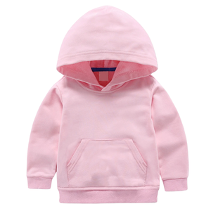 Sudadera con Capucha de Color Sólido para Bebés y Niños Pequeños, Sudadera de Manga Larga, Informal, para Otoño e Invierno, con Logotipo Personalizado - Product Image 6