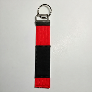Martial Arts Black Belt <b>Key</b> Holder Personalized Karate Jiu Jitsu Taekwondo Embroidered Belt Keychain Gift Idea Training - Product Image 2