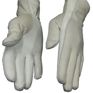 Guantes de Soldadura de Cuero Vacuno Resistentes al Calor Extremo, Guantes de Seguridad Industriales de Alta Resistencia con Costuras de Hilo de Kevlar para Bomberos - Product Image 3