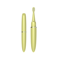 Mini brosse à dents électrique magnétique rechargeable étanche blanchiment des dents voyage adulte intelligente sonique affichage anglais