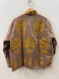 Wholesale Oversized Suzani <b>Jacket</b> Velvet Embroidery <b>Lightweight</b> Warm Winter Coat Short <b>Jacket</b> for <b>Women</b> Gift for Her - Product Image 3
