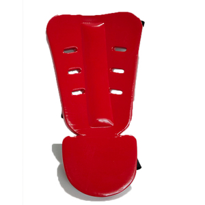 Protège-tibias en mousse enduite pour adultes, OEM/ODM, avec sangles élastiques auto-agrippantes gaufrées, légères et protectrices, toutes saisons - Product Image 5