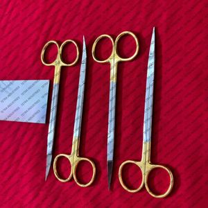 Juego de tijeras quirúrgicas Premium TC Kelly de 4 piezas, 16 cm, rectas y curvas, de acero inoxidable y carburo de tungsteno, con certificación CE - Product Image 5