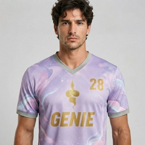 Vêtements de sport haute performance fabriqués avec un tissu polyester flexible, technologie de séchage rapide et construction confortable - Product Image 3