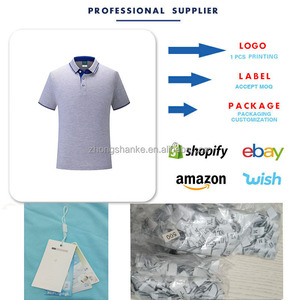 เสื้อกอล์ฟผู้ชาย เสื้อโปโลผ้าฝ้ายคุณภาพสูง ปักโลโก้ตามสั่ง พิมพ์ลายลำลอง ธุรกิจ เสื้อถักขายส่ง เสื้อฤดูร้อน - Product Image 6