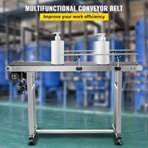 สายพานลำเลียงอุตสาหกรรมแบบมอเตอร์ PVC ความยาว 59 นิ้ว กว้าง 15.7 นิ้ว แบบคู่ สำหรับใช้งานในอุตสาหกรรม - Product Image 2