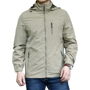 2024 nouveau Offre Spéciale hommes veste extérieure poches d'été pêche imperméable à capuche veste hommes - Product Image 1