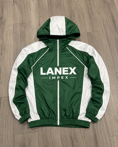 Custom <b>Men</b> Hooded Windbreaker <b>Jacket</b> Green <b>White</b> Waterproof Sports <b>Jacket</b> Lightweight Zip Up Outdoor Running Training Coat - Product Image 6
