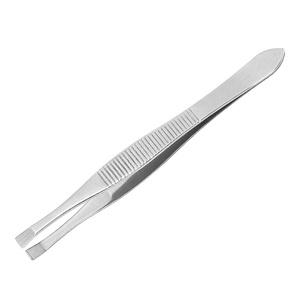 Pinzas Profesionales de Acero Inoxidable para Cejas, Herramienta de Depilación de Precisión con Punta Inclinada para Dar Forma a las Cejas y Depilar el Vello Facial - Product Image 4