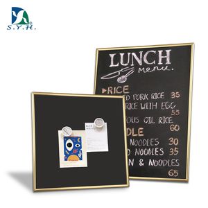 กระดานดำแม่เหล็กทรงสี่เหลี่ยมผืนผ้าพร้อมขาตั้ง ดีไซน์สวยงาม - Product Image 1