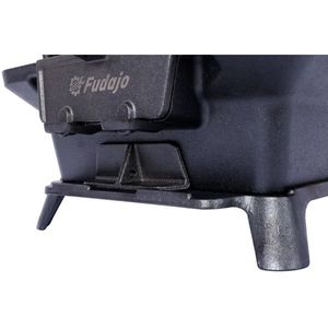 100% in ghisa smaltata da esterno portatile a carbone da tavolo ovale in ghisa resistente piccola griglia Hibachi campeggio - Product Image 5