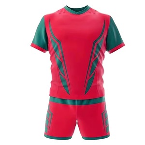 Uniformes de Rugby Personalizables de Alta Calidad, Nuevo Diseño, Secado Rápido, Transpirables, 100% Poliéster, Venta al Por Mayor - Product Image 4