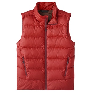 Chaqueta de invierno acolchada de nailon impermeable de estilo informal para hombre con chalecos cálidos de burbujas gruesas, abrigo transpirable para exteriores, opciones OEM - Product Image 4