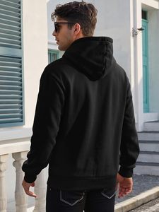 Unisex Hoodie <b>Men</b> Women Casual Cotton Sweatshirt Oversized Pullover Hooded <b>Top</b> Soft Fleece <b>Long</b> <b>Sleeve</b> Relaxed Fit Bulk Supply - Product Image 4