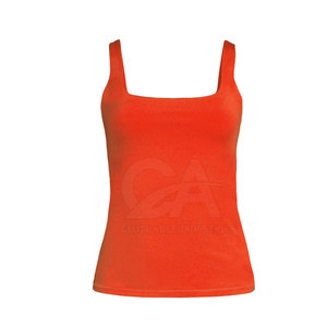 Camiseta sin mangas de verano para mujer, talla grande, ajustada, transpirable, de elastano/poliéster, con espalda cruzada y cintura alta, modelo 2026 - Product Image 1