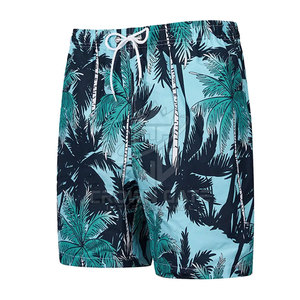 Shorts de baño para hombre de alta calidad, impresión por sublimación personalizada, hechos de nailon/poliéster, shorts de baño para hombre para usar en la playa - Product Image 2