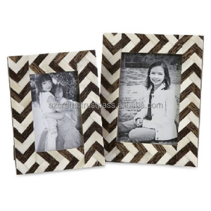 Fram Timber Resin Luxury Eco-friendly Photo <b>Frame</b> Customized Color Inlay High Quality Safety Packing Durable Wood Metal MDF - Product Image 3