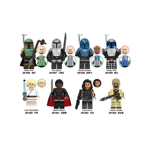 Ensemble de figurines de personnages de science-fiction compatibles IQFUN, modèle d'action en plastique ABS, jouet pour les enfants de 8 ans et plus, X0343 - Product Image 1