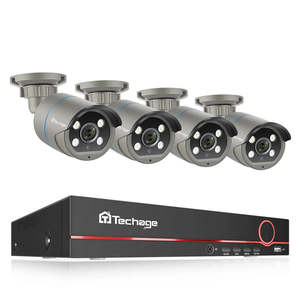 Kit de caméra de sécurité POE 4MP en gros avec vision nocturne couleur pour systèmes de surveillance - Product Image 3