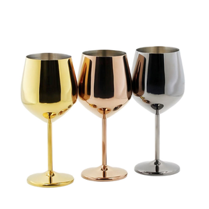 Flûte à vin en acier inoxydable durable et écologique, incassable, pour bar, restaurant, fêtes et événements - Product Image 1